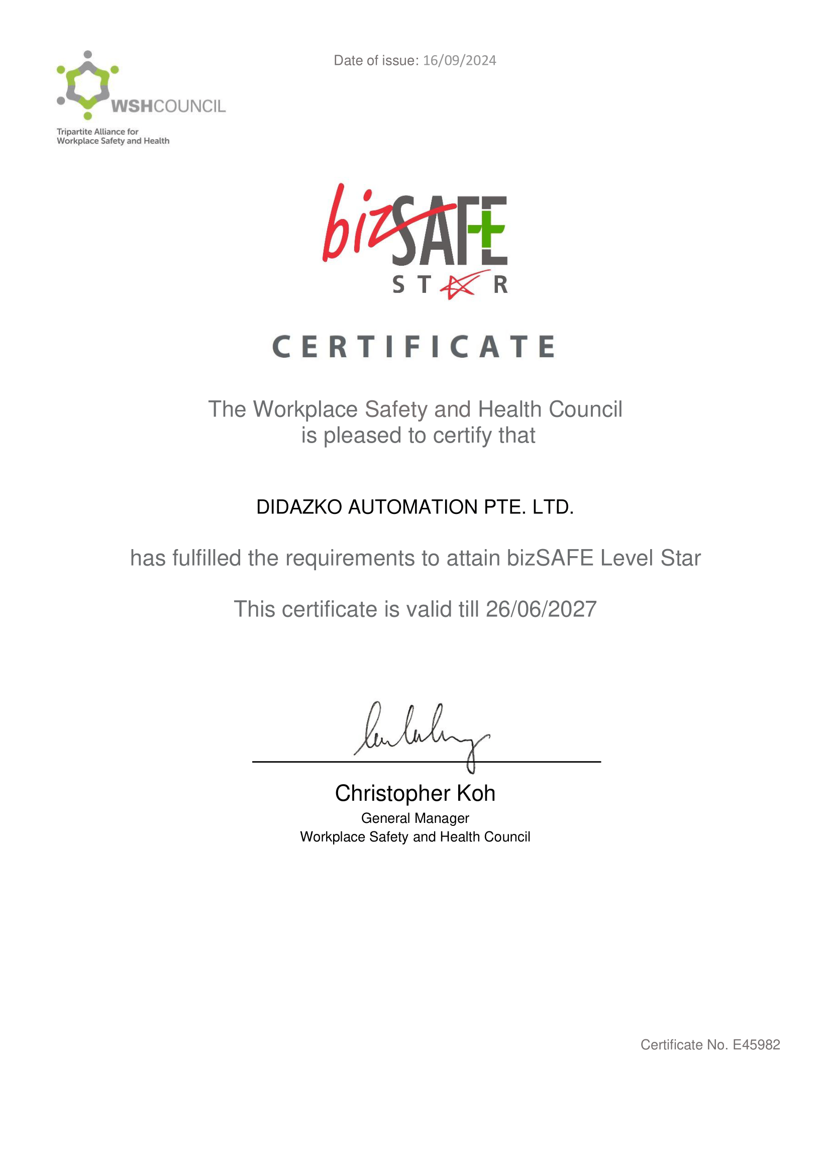Certificate 3